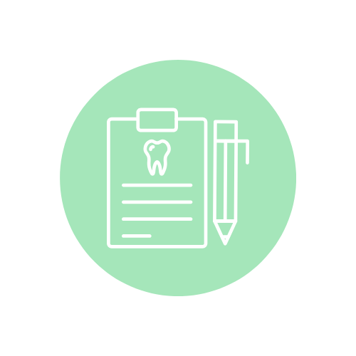 green_clipboard with tooth