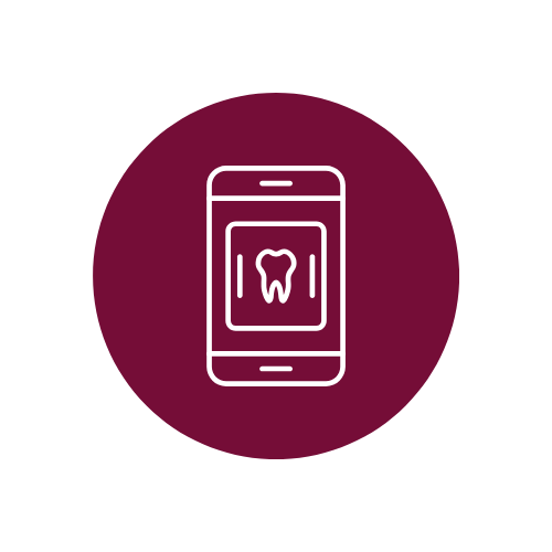 maroon_phone with tooth