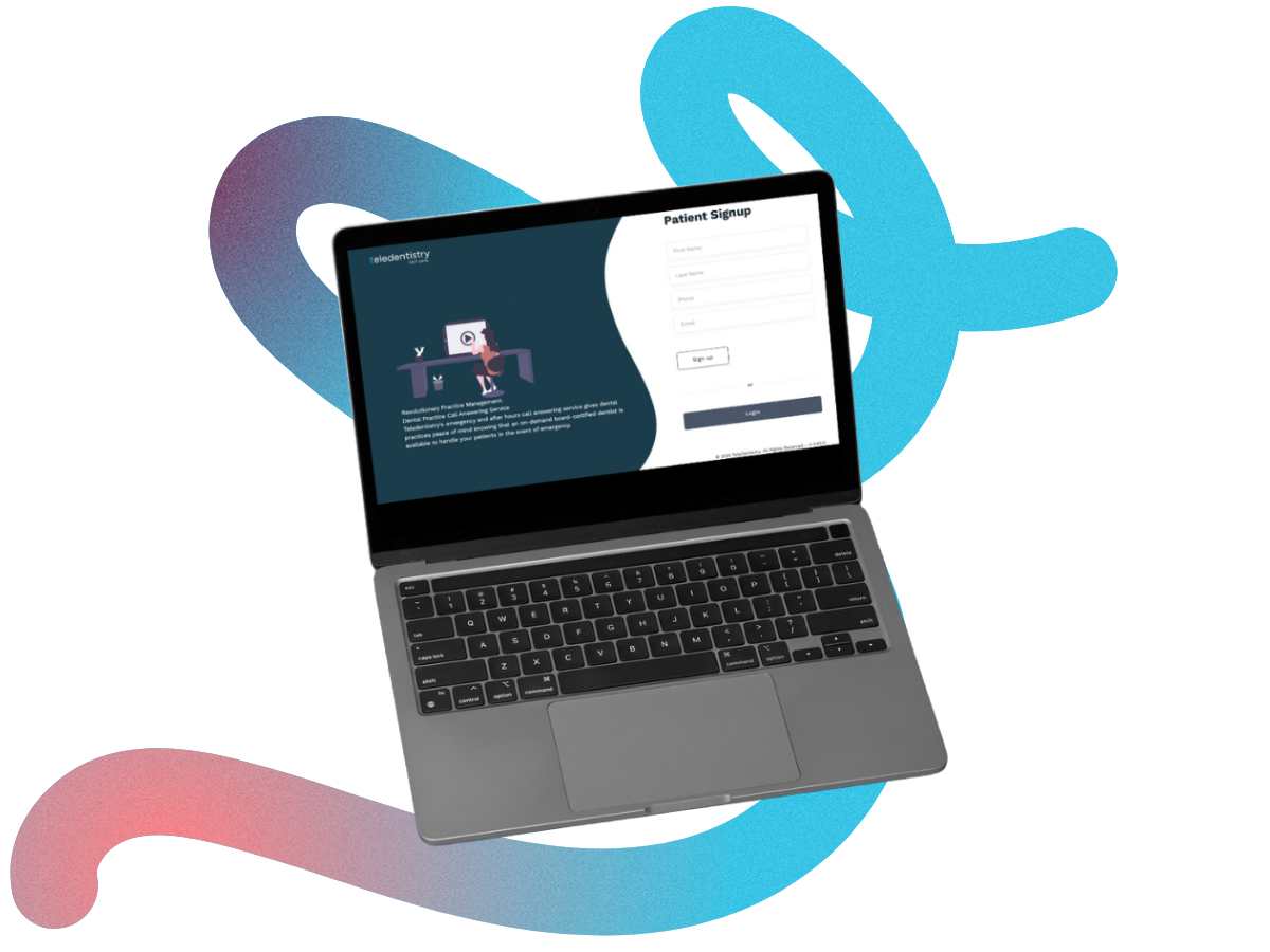 Book an appointment later on teledentistry portal